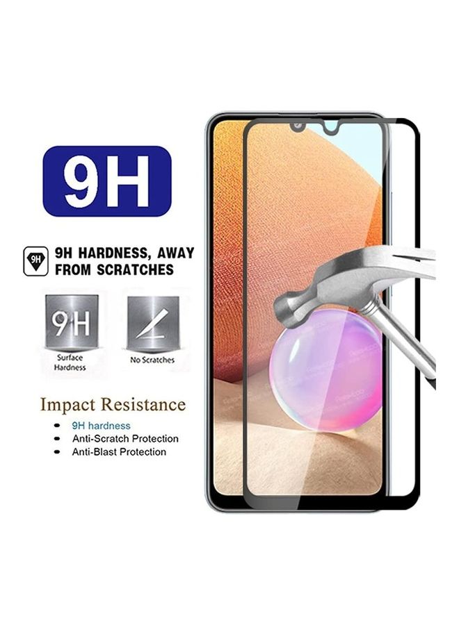 ICS Screen Protector For Samsung Galaxy A31/A32 Clear/Black - Image 2