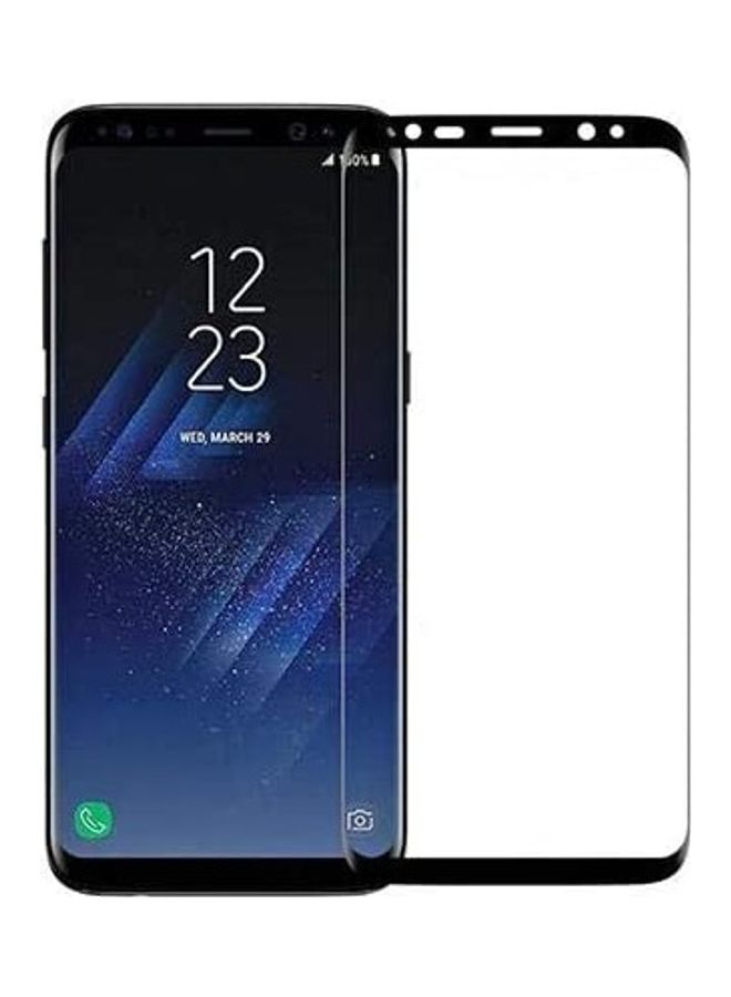 ICS Screen Protector For Samsung Galaxy S8 Clear/Black - Image 1