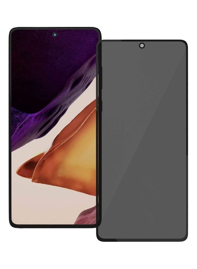 ICS Tempered Glass Screen Protector For Samsung Galaxy Note20 5G Clear/Black - Image 1