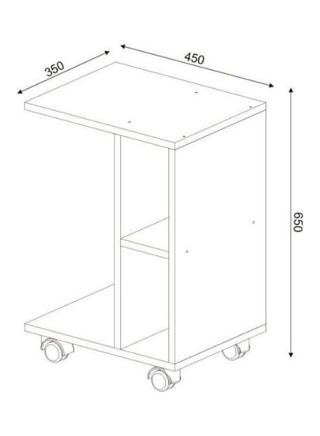 DecoModul Leon Side Table White - Image 3