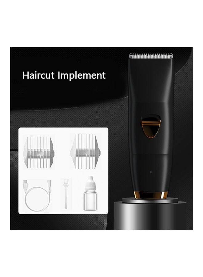 EzzySo Waterproof Electric Haircut Trimmer Black  - Image 2
