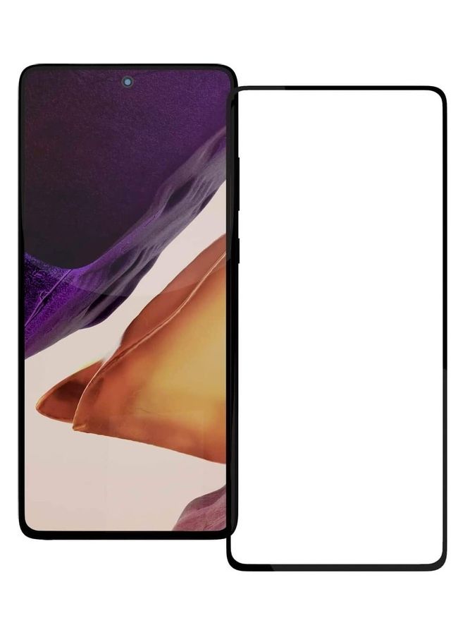ICS Tempered Glass Screen Protector For Samsung Galaxy Note20 5G Black/Clear - Image 1