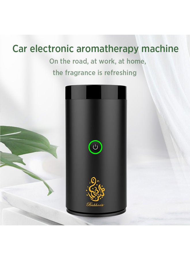 EzzySo - Portable Electronic Car Aroma Diffuser Black 14x7x7cm - Image 1