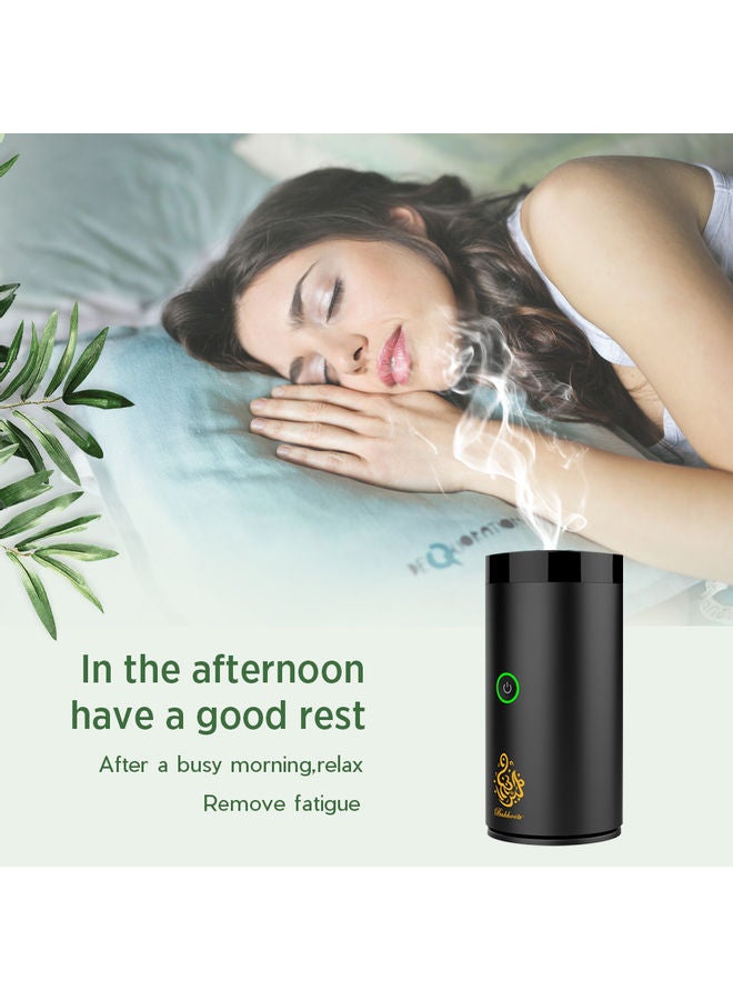 EzzySo - Portable Electronic Car Aroma Diffuser Black 14x7x7cm - Image 1