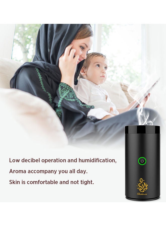 EzzySo - Portable Electronic Car Aroma Diffuser Black 14x7x7cm - Image 1