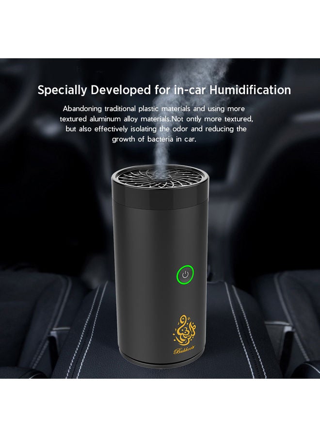 EzzySo - Portable Electronic Car Aroma Diffuser Black 14x7x7cm - Image 1