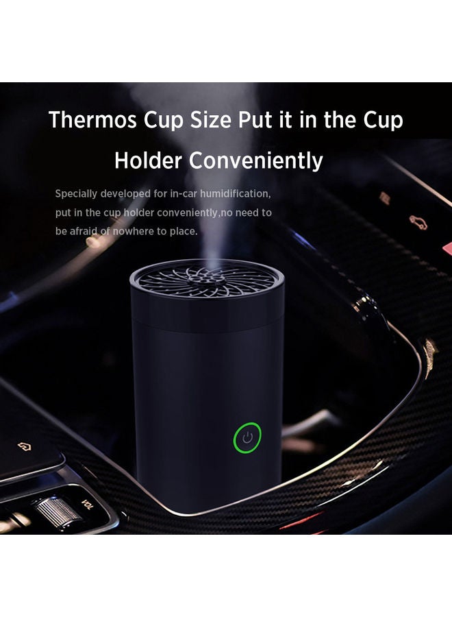EzzySo - Portable Electronic Car Aroma Diffuser Black 14x7x7cm - Image 1