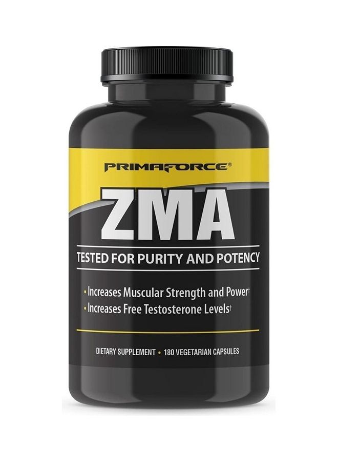 180-Piece ZMA Vegetarian Capsules - v1625029665/N48647520A_1