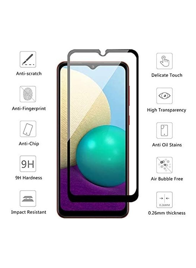 ICS - Screen Protector For Samsung Galaxy A02s/A02/M02s Clear/Black - Image 1