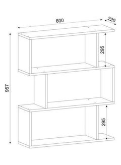 DecoModul Lyla Bookcase White  - Image 3