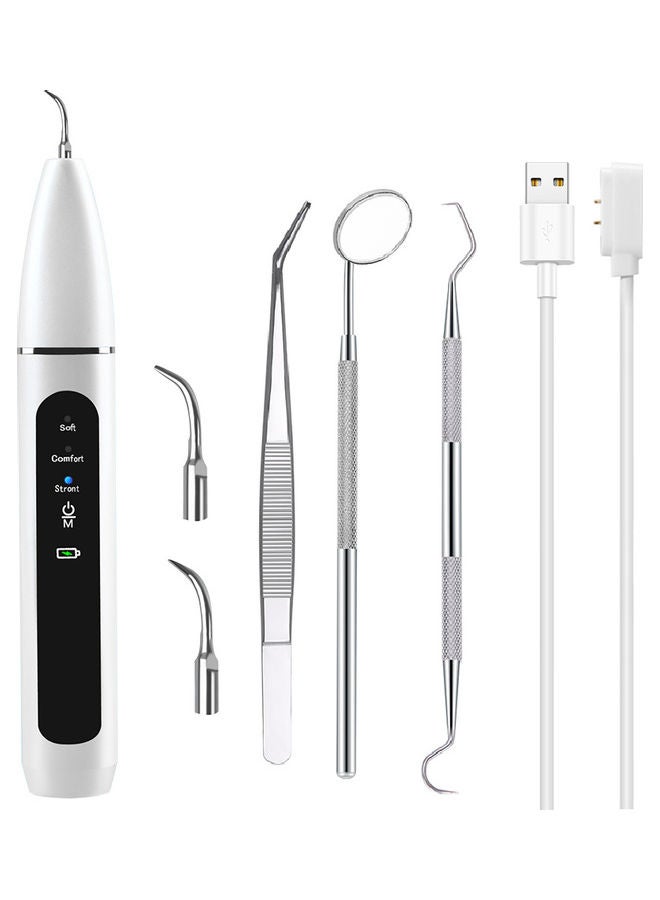 إيزي سو منظف أسنان كهربائي مضاد للماء أبيض/ أسود - Image 2