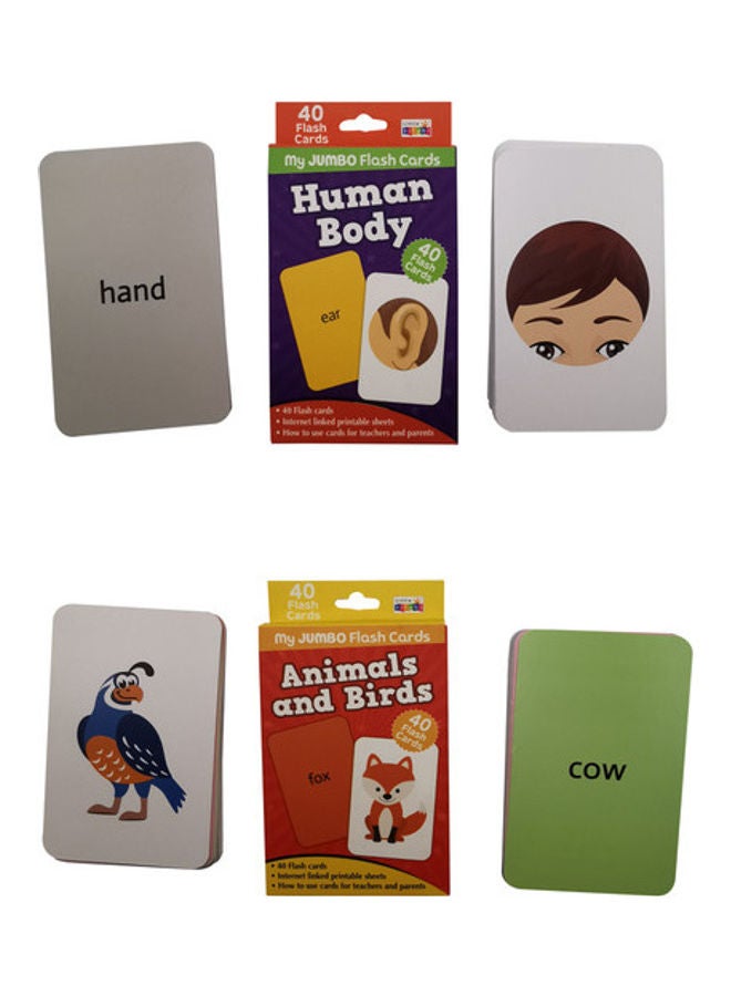 Little Kitabi Double Pack Early Learning Development  Human Body, Animals And Birds  - Image 4