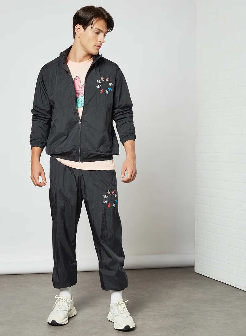 adidas Originals Adicolor Shattered Trefoil Track Pants Black