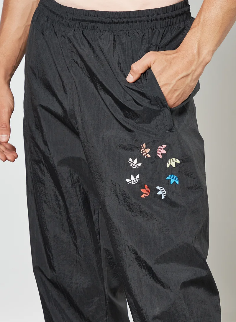adidas Originals Adicolor Shattered Trefoil Track Pants Black