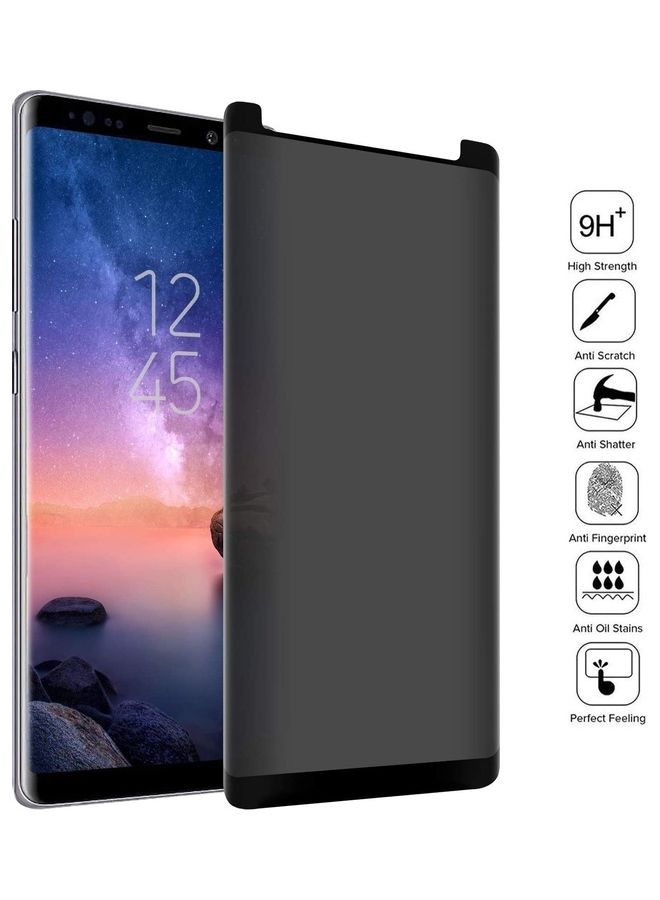 ICS Tempered Glass Screen Protector For Samsung Galaxy Note9 Clear/Black - Image 2