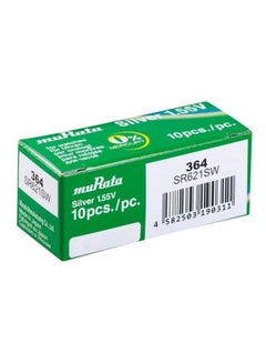 muRATA 10-Piece Button Cell Battery Set  - Image 1