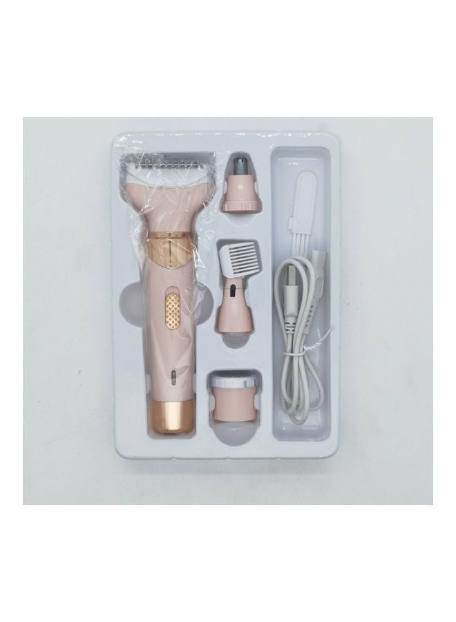 EzzySo - 4-In-1 Household Function Lady Epilator Kit Pink - Image 1