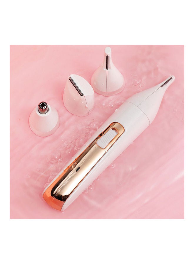 EzzySo 4-In-1 Household Multifunctional Lady Epilator Gold/White  - Image 1