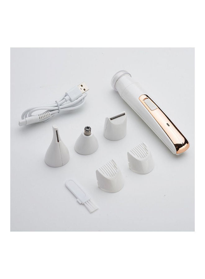 EzzySo 4-In-1 Household Multifunctional Lady Epilator Gold/White  - Image 2