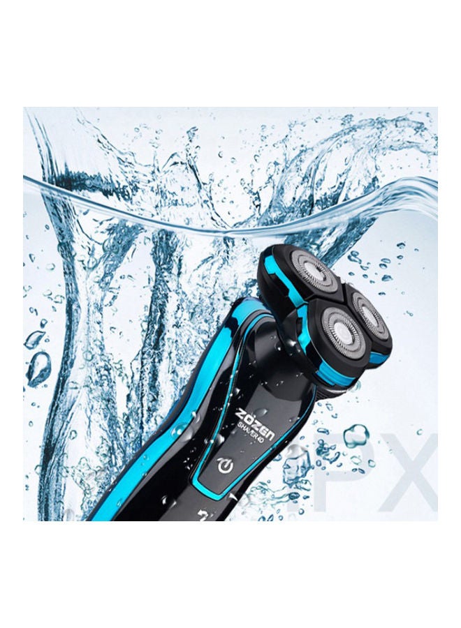 EzzySo Electric Rechargeable 4D Shaver Kit Blue/Black - Image 2