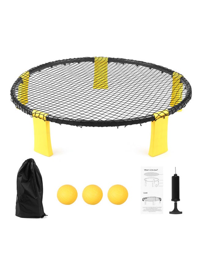 طقم لعبة كرة طائرة صغيرة للشاطئ - Image 1