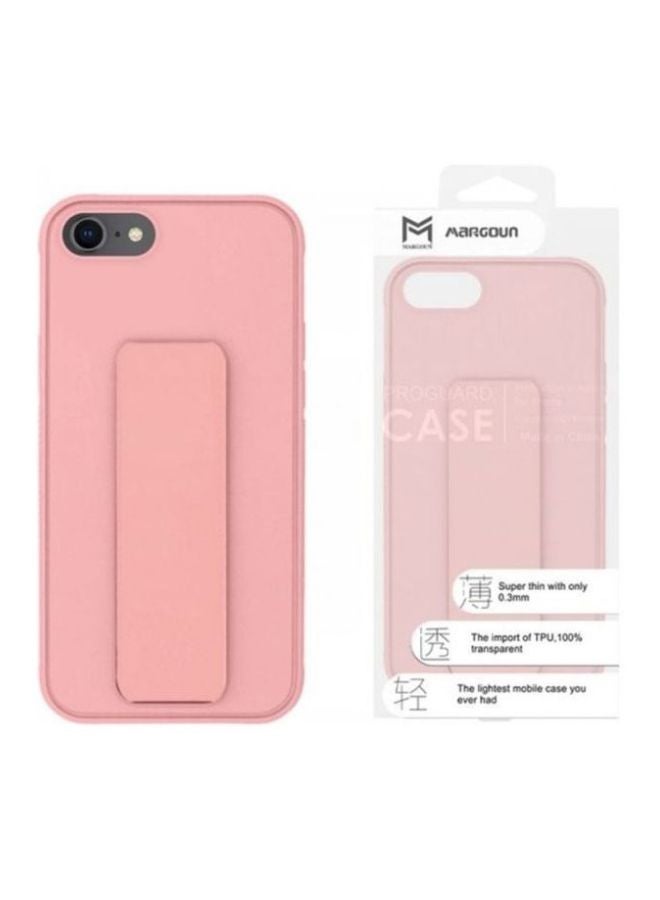 مارجون غطاء حماية واقٍ مع حامل بحلقة للإصبع لهاتف أبل آيفون 7 وردي - Image 3