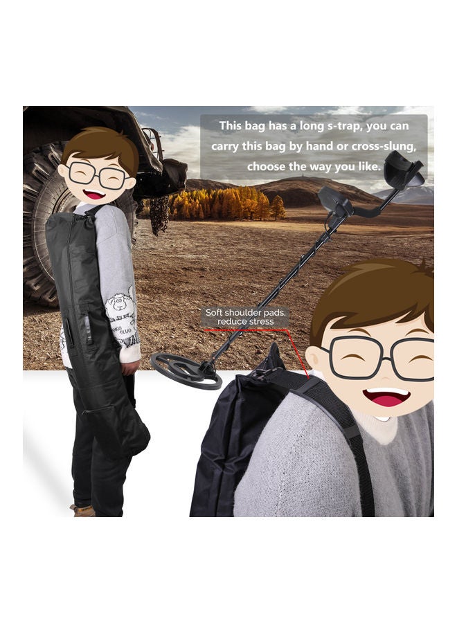Generic - Metal Detector Backpack With Strap Black - Image 1