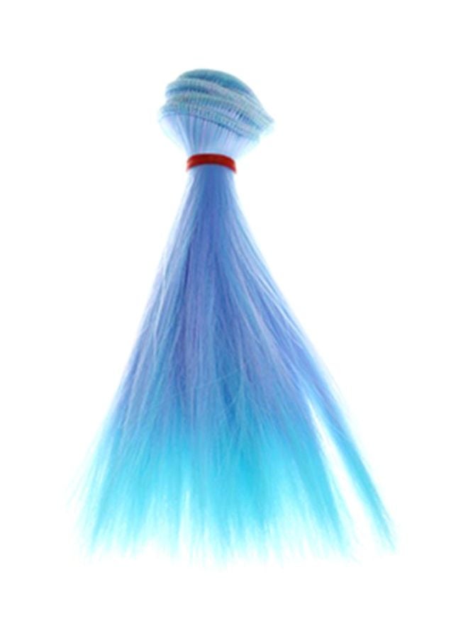 فوبيري باروكة من الشعر المسترسل أزرق 1x1x1سم - Image 1