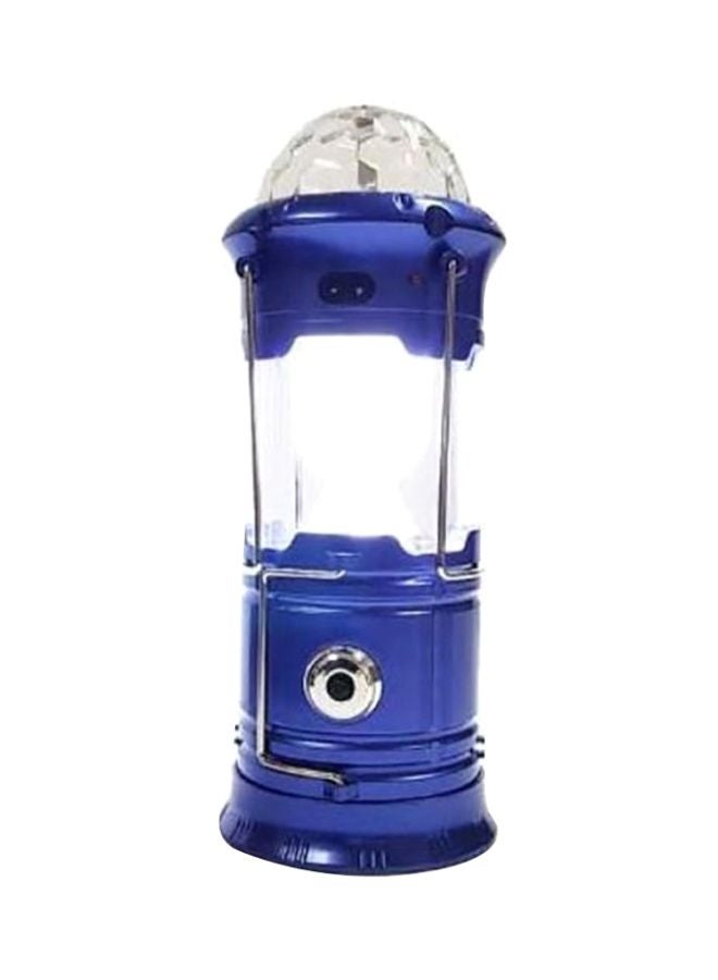 Beauenty Rechargeable 3 in 1 Rotating Magic Effect Ball LED Lantern Blue 10x21cm - Image 1