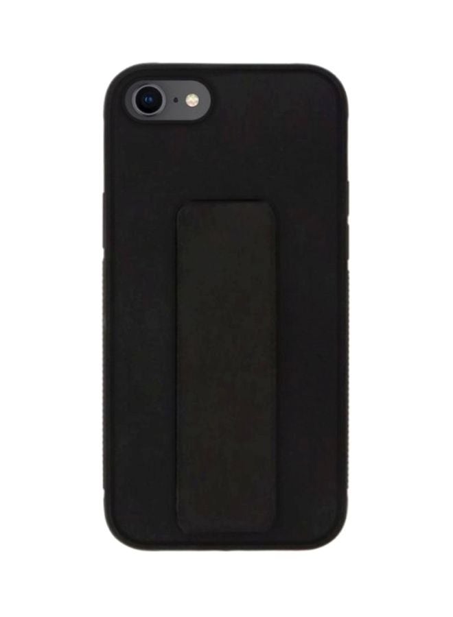 MARGOUN Protective Case Cover with Finger Grip Stand for Apple iPhone 7 Black  - Image 2