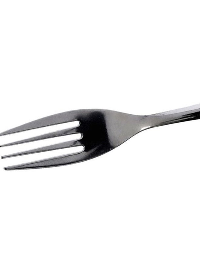 Royalford - Stainless Steel Table Fork 6Pcs 19.5Cm Dishwasher Safe Marks & Stains Free Silver - Image 1