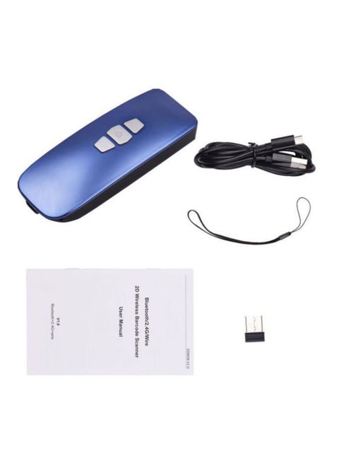 Barcode Scanner Blue