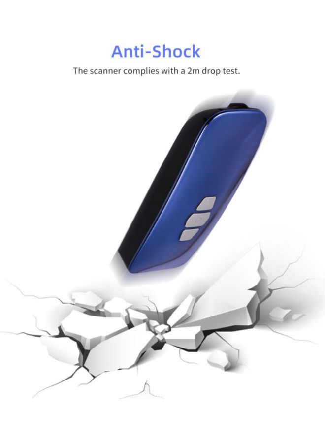 Barcode Scanner Blue