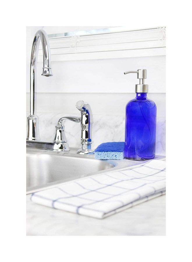 Cornucopia Brands 2-Piece Soap Dispenser With Pumps Set Blue  - Image 2