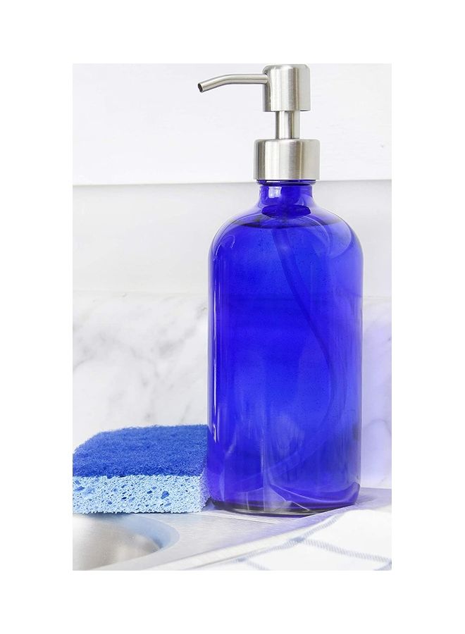 Cornucopia Brands 2-Piece Soap Dispenser With Pumps Set Blue  - Image 3