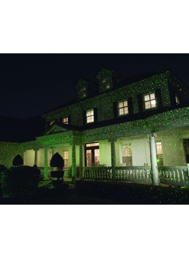 بيوينتي ضوء بروجيكتور ليزري بتصميم نجوم أبيض 12x20سم - Image 3