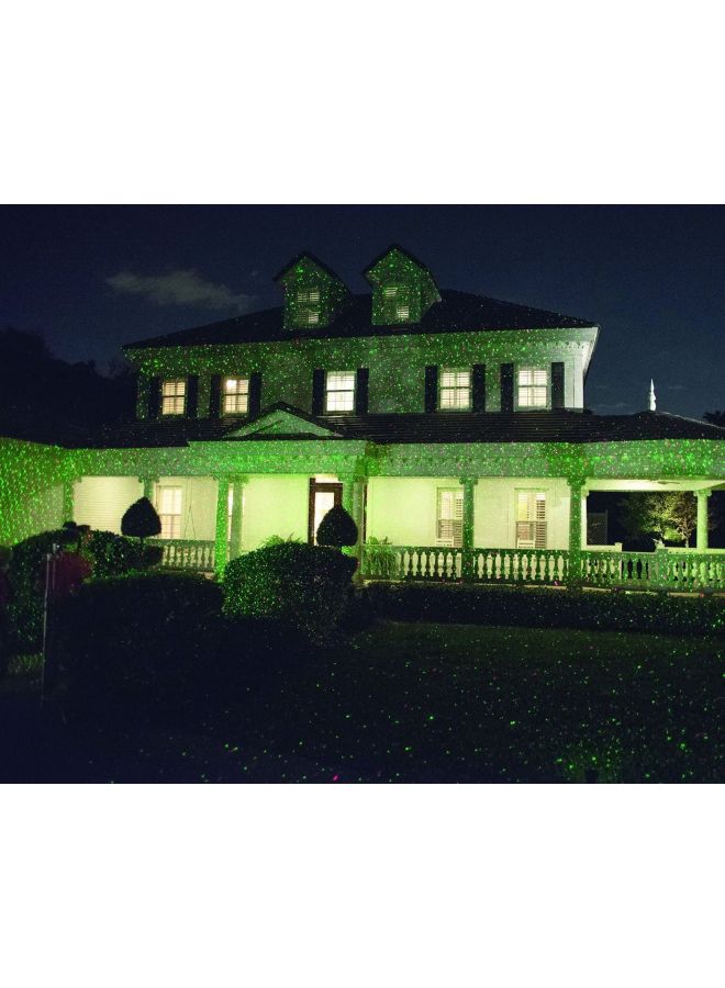 بيوينتي ضوء بروجيكتور ليزري بتصميم نجوم أبيض 12x20سم - Image 4