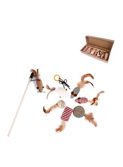 Mumoo Bear Interactive Cat  Scratch Toy Set 41.2 x 18.2 x 5.8cm  - Image 1