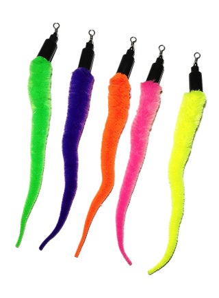 5 Piece Replacement Worms For Interactive Cat And Kitten Toy Wands 10.2 x 7.8 x 2.5cm - v1625048361/N48610034A_1