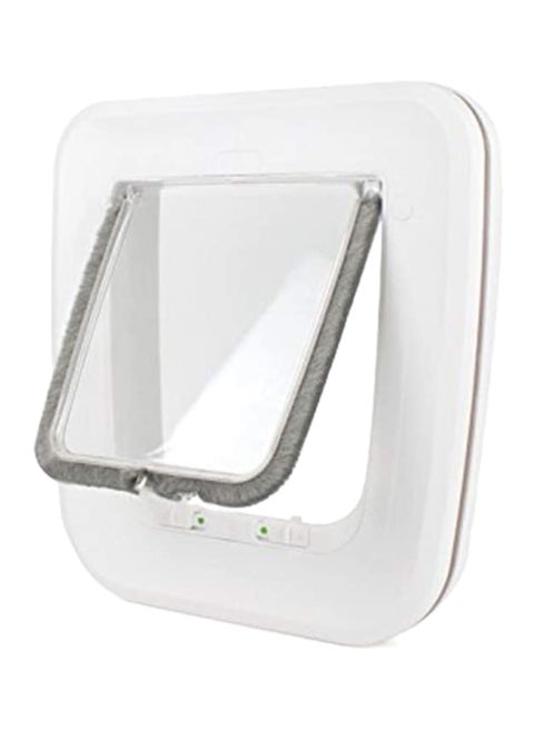 4 Way Cat Puppy Doggie Lockable Door ‎26 x 24.4 x 5.6cm