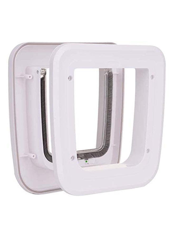 4 Way Cat Puppy Doggie Lockable Door ‎26 x 24.4 x 5.6cm
