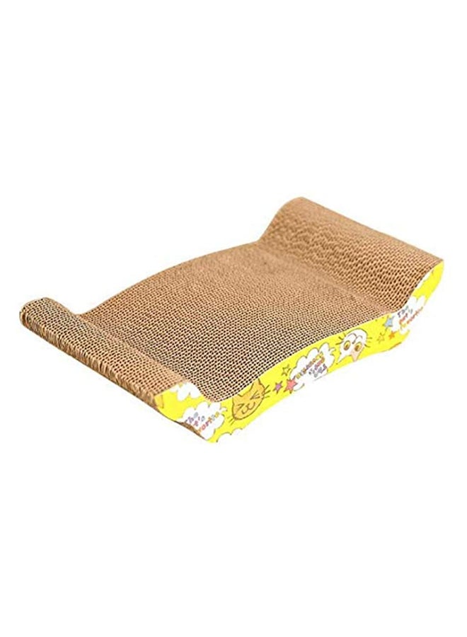 مومو بير لوح خدش للقطط مموج ‎43.4 x 25.6 x 6.2سم - Image 1