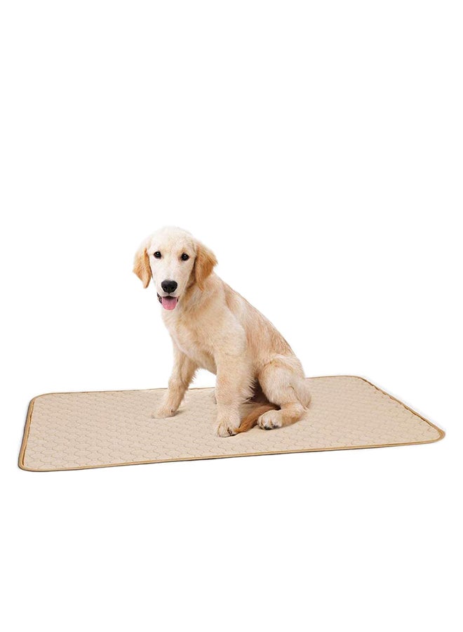 Mumoo Bear Washable Large Pee Pads For Dogs Beige ‎35.8 x 25.9 x 4.8cm - Image 1