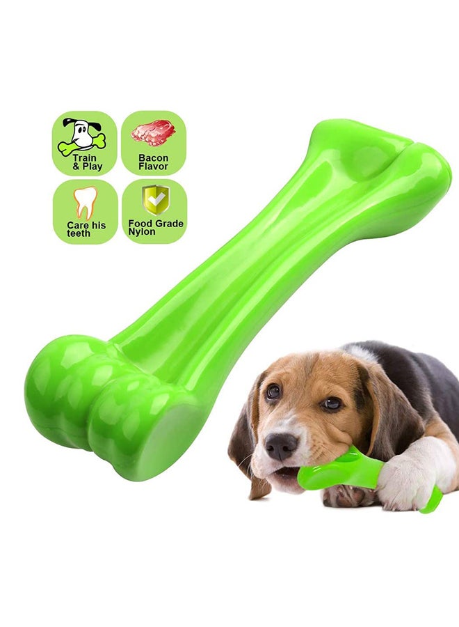 Mumoo Bear Indestructible Pet Chew Toys Bone For Puppy Dogs Green ‎23.9 x 13.8 x 3.6cm - Image 1