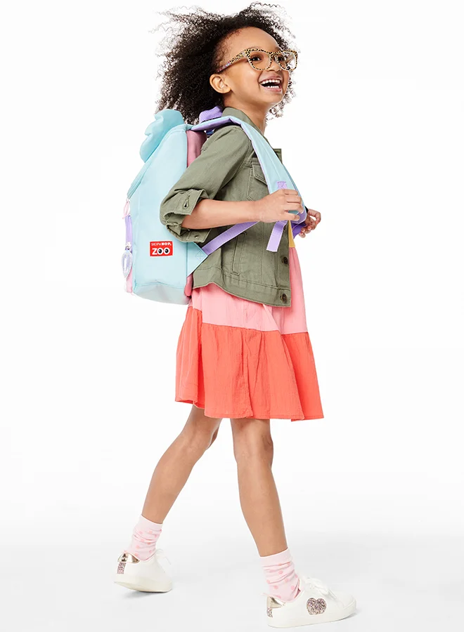 Skip Hop Big Kid Backpack, Zoo Kindergarten Ages 3 - 4, Butterfly
