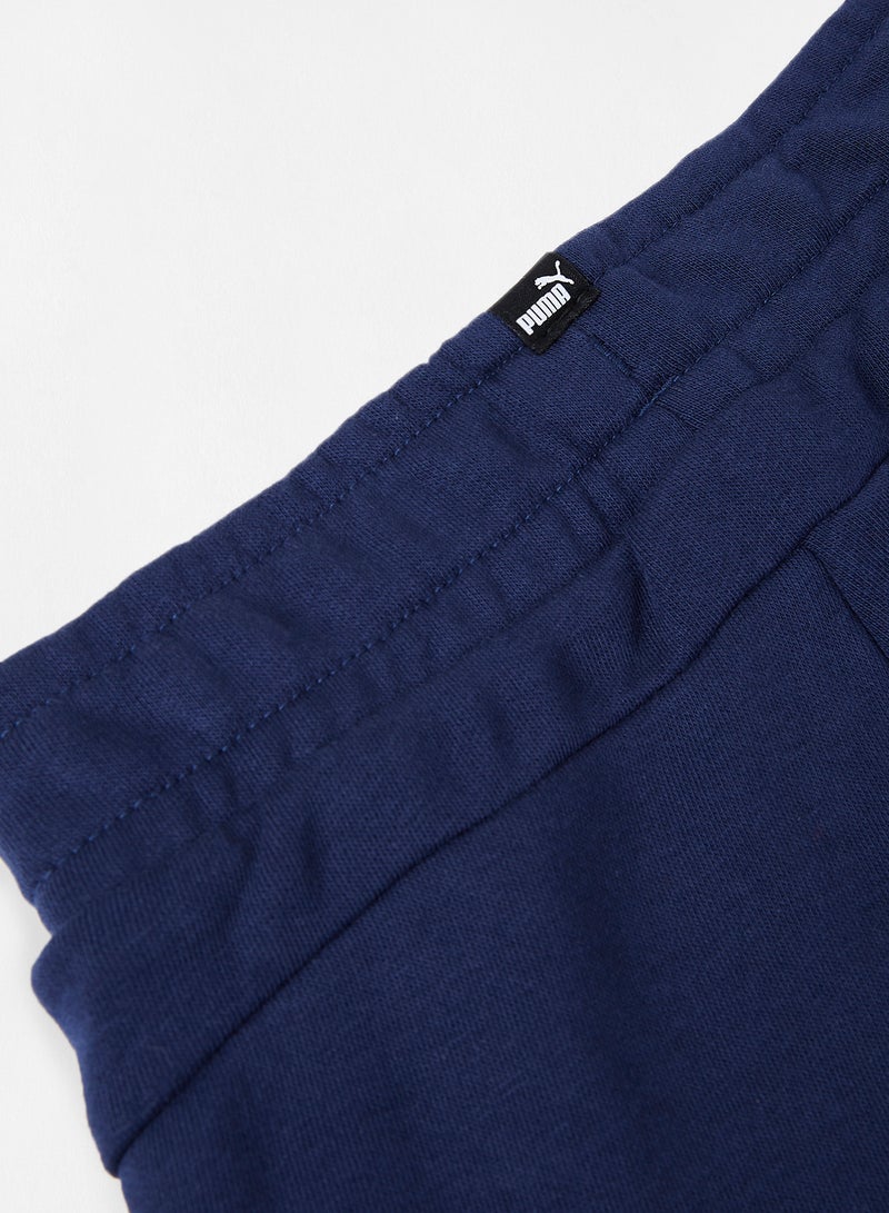 بوما بنطال رياضي خفيف للأطفال مزين بشعار من مجموعة إسينشال أزرق - Image 3