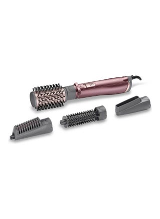 4 In 1 Rotating Air Styler Brush Potent 1000W Styler For Ultra-Fast Drying Salon Finish With Interchangeable Attachments For Hair Volumizing, Smoothing And Straightening - AS960SDE, Purple Purple 0.85kg - v1625049996/N48657340A_1