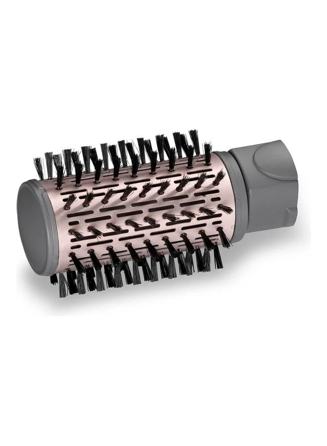 babyliss 4 In 1 Rotating Air Styler Brush Potent 1000W Styler For Ultra-Fast Drying Salon Finish With Interchangeable Attachments For Hair Volumizing, Smoothing And Straightening - AS960SDE, Purple