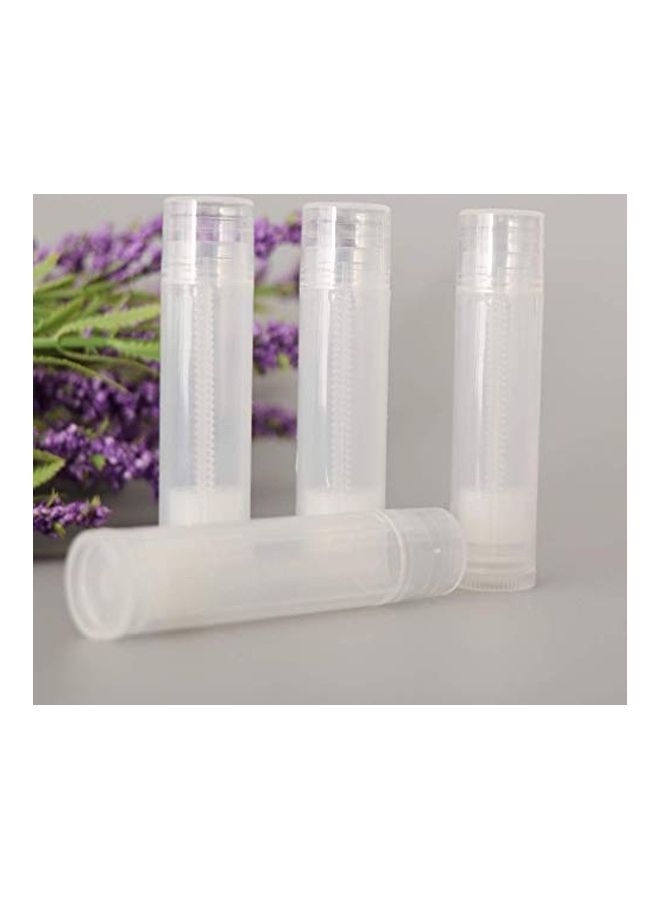 ماي كرييت مجموعة أنابيب فارغة من البلاستيك لملمع الشفاه مكونة من 25 قطعة شفاف - Image 3