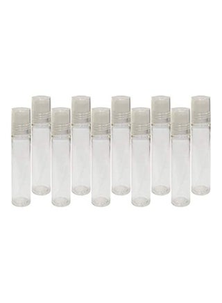 10-Piece Empty Roll On Bottle Clear - v1625052443/N48657576A_1